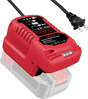 1701C-B 20V Battery Charger Replacement for Bauer 20V Hyper.max Lithium Ion Battery Compact Mini Charger(Battery Not Included)