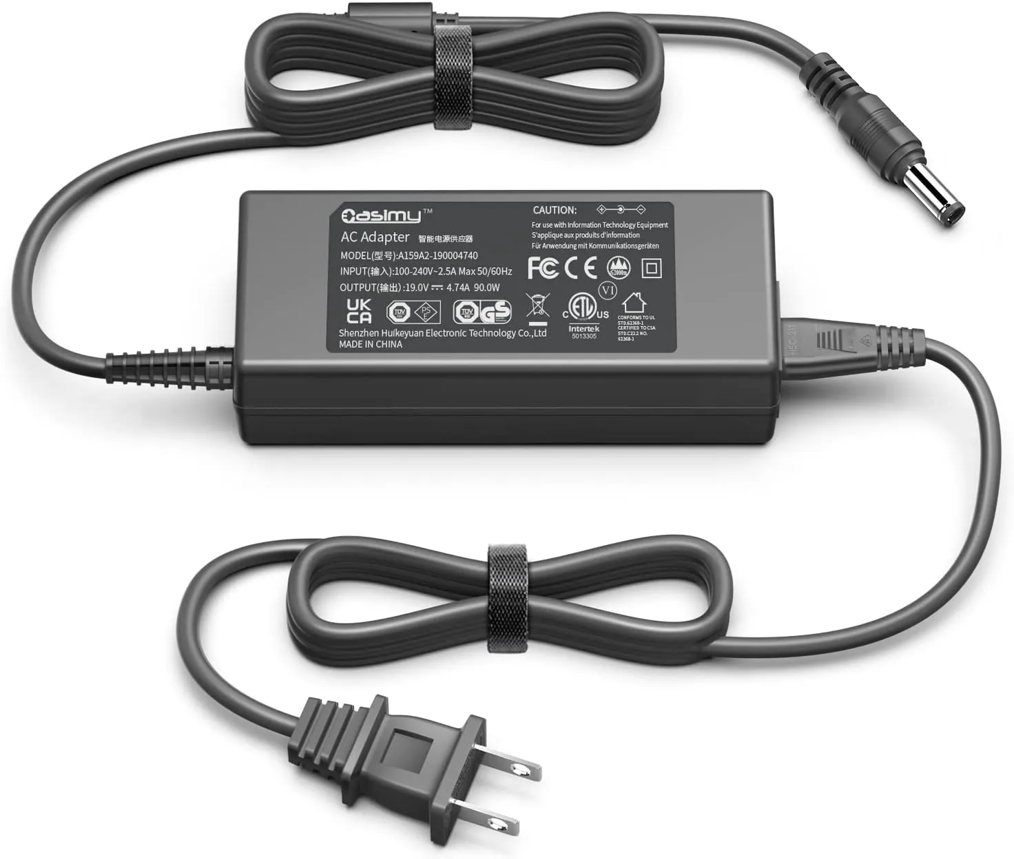 19V UE Speaker Power Cord Adapter Compatible with Ultimate Ears S00175 UE Hyperboom Portable Bluetooth Party Speaker 884-001085 984-001591 984-001689 984-001688 DSA-90PFE-19 Hyper Boom Charger