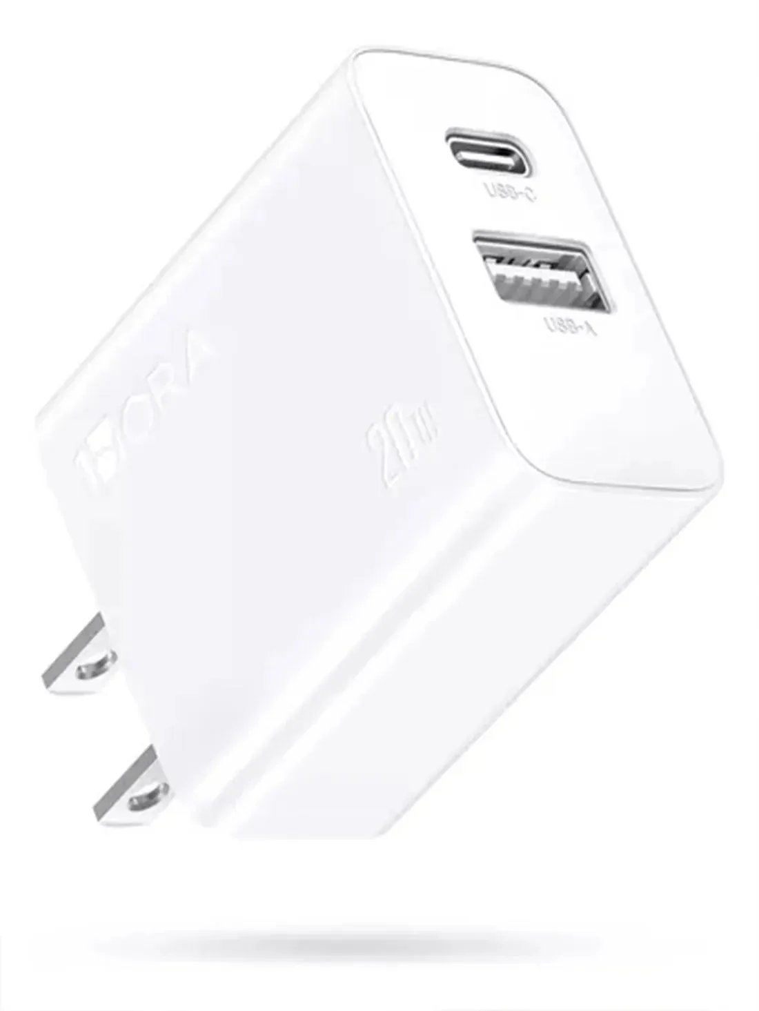 1HORA GAR161 38W Charger Dual U C PD20W C-Port 18W USB-Port