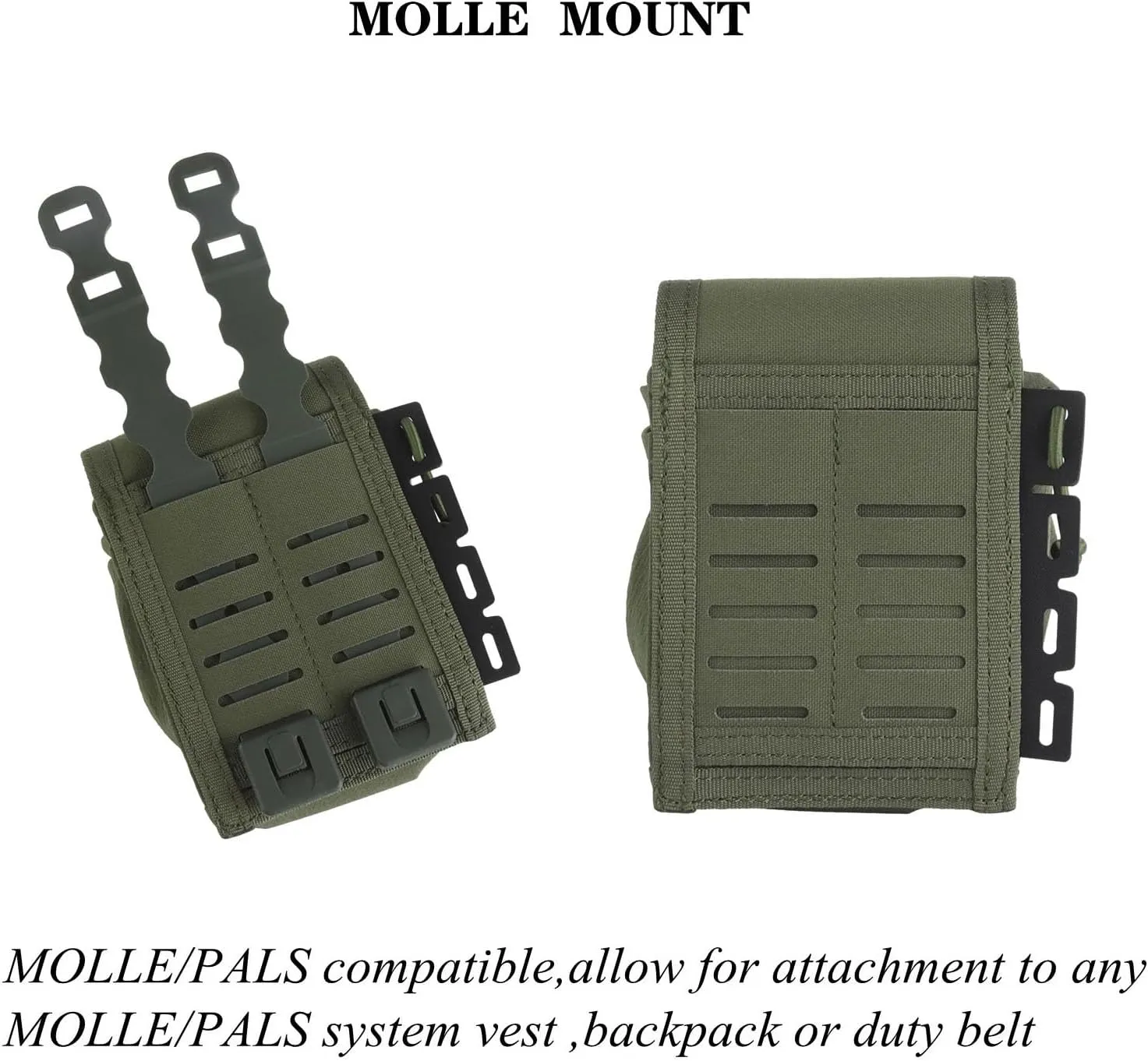 2-in-1 Micro Med Kit Medical Pouch MOLLE Rapid Deployment First Aid Pouch Medical Pouch EDC Bag with Separate Liner