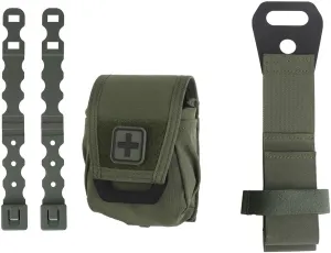 2-in-1 Micro Med Kit Medical Pouch MOLLE Rapid Deployment First Aid Pouch Medical Pouch EDC Bag with Separate Liner