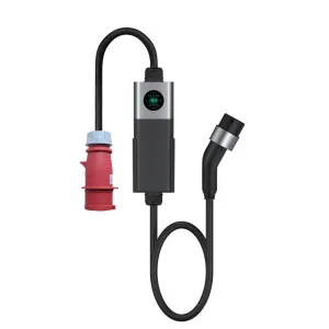 22kw 3 phase portable type 2 ac ev portable ev charging station