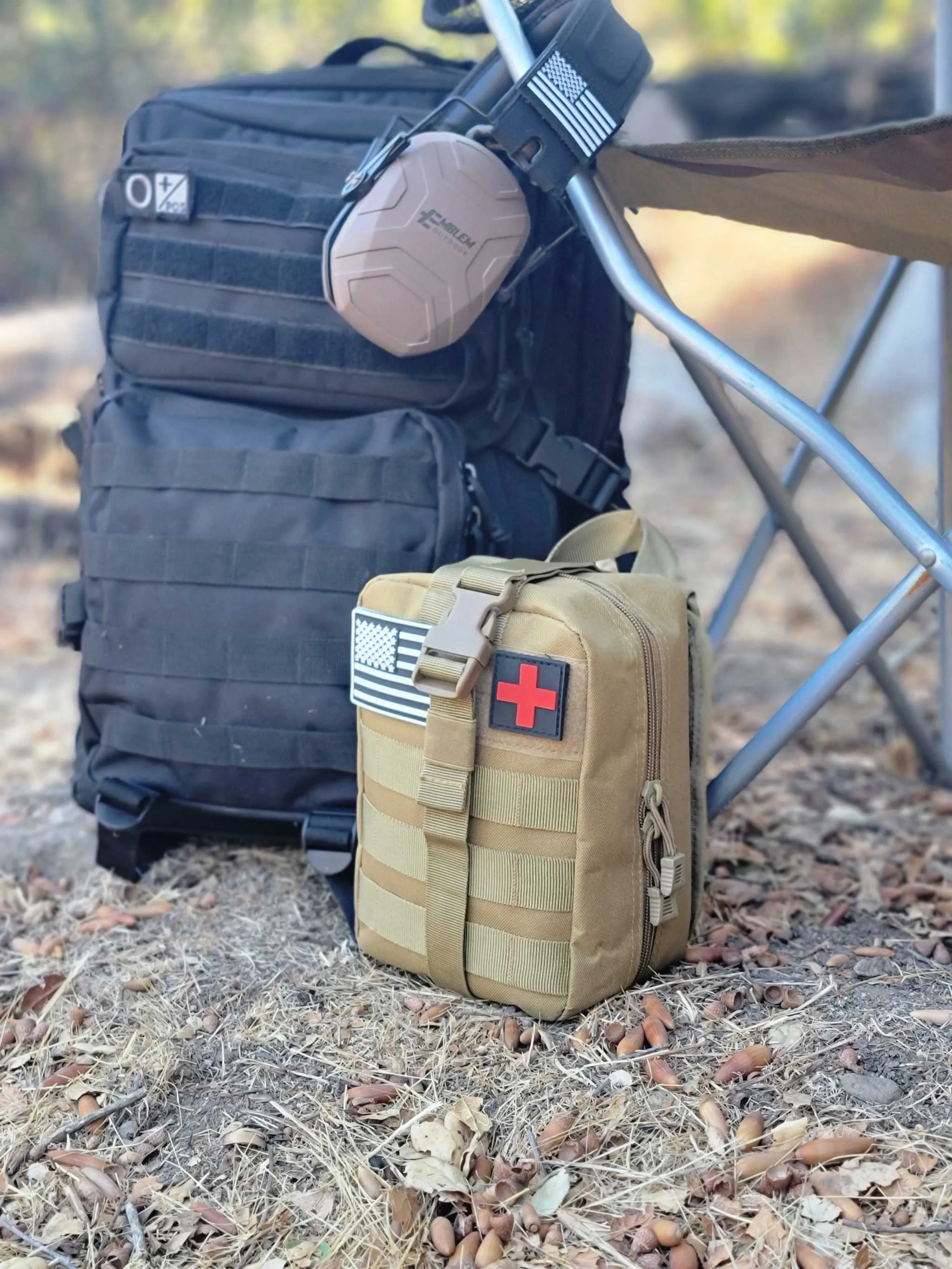 242 Piece First Aid Survival Kit with SWAT-T Tourniquet
