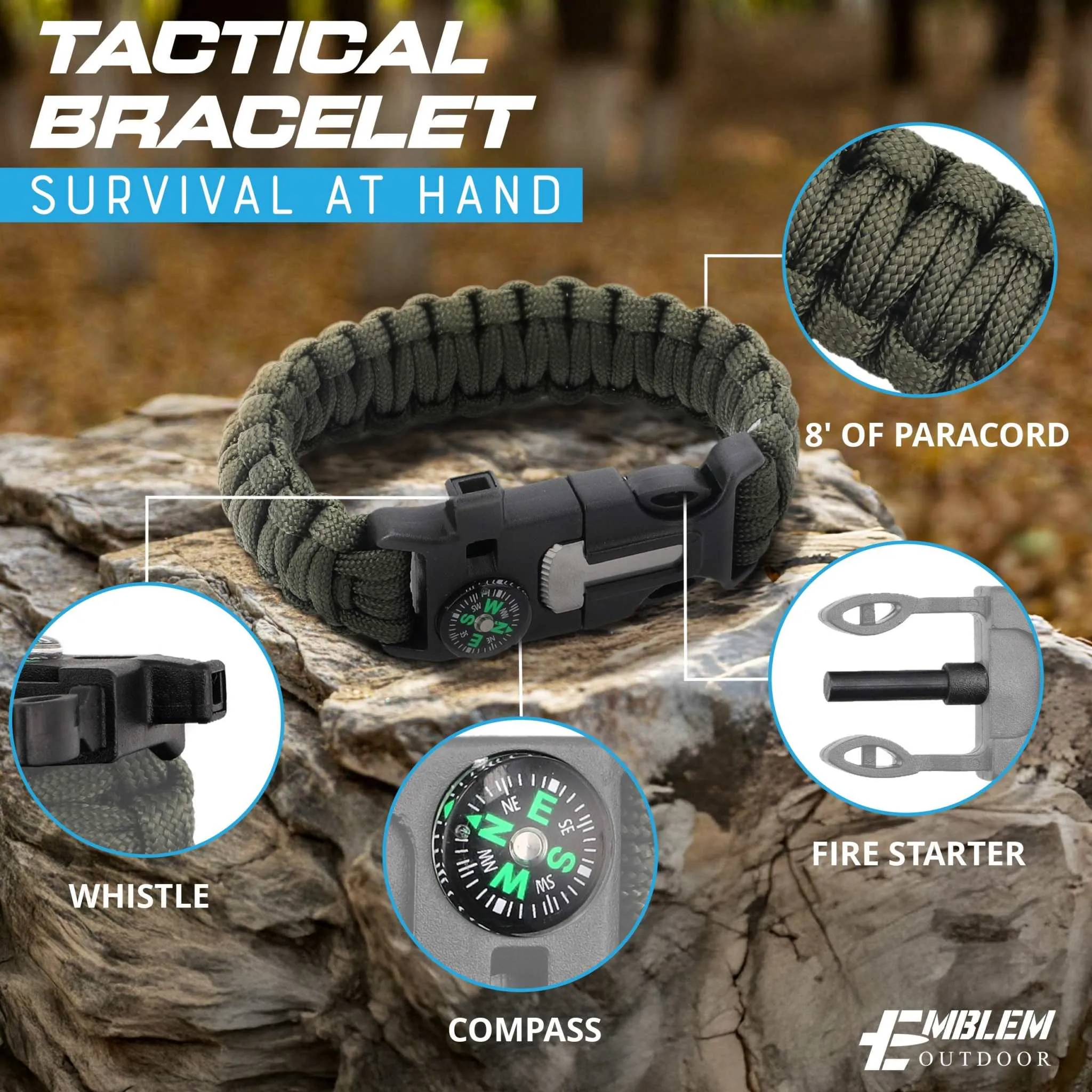 242 Piece First Aid Survival Kit with SWAT-T Tourniquet