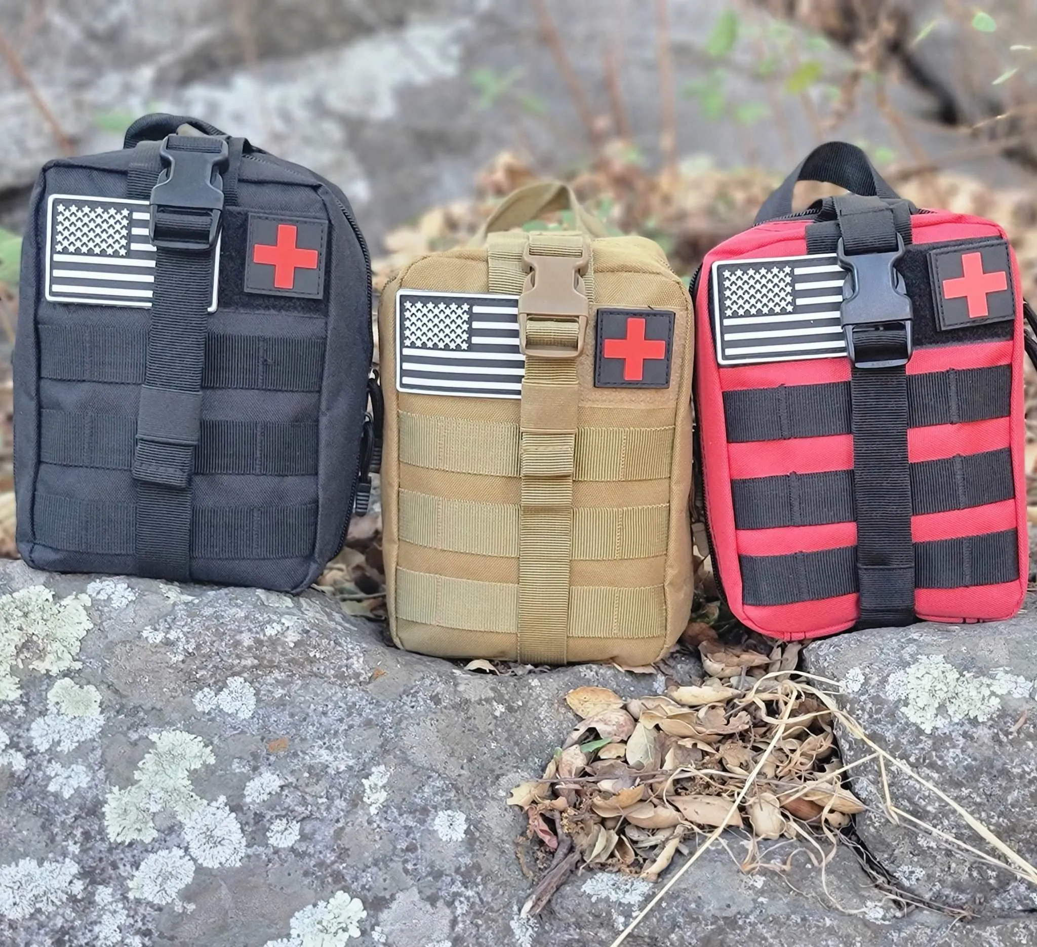 242 Piece First Aid Survival Kit with SWAT-T Tourniquet