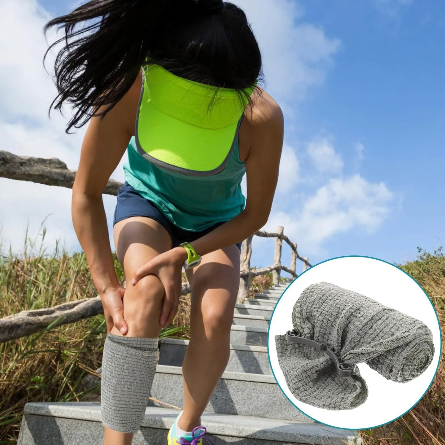 2pcs First Care H Grip Wrap Gauze Tape Training Control Trauma Bandage Wrap Packing Gauze Sport Bandage Roll Random Color