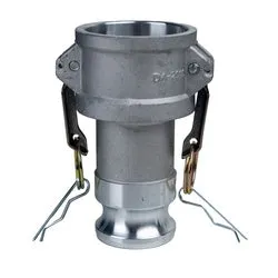 3 x 4 Part D Aluminum Reducer Coupler Medium-Light Pattern
