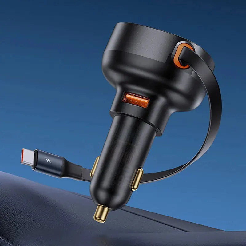 30W 2-in-1 Car Charger