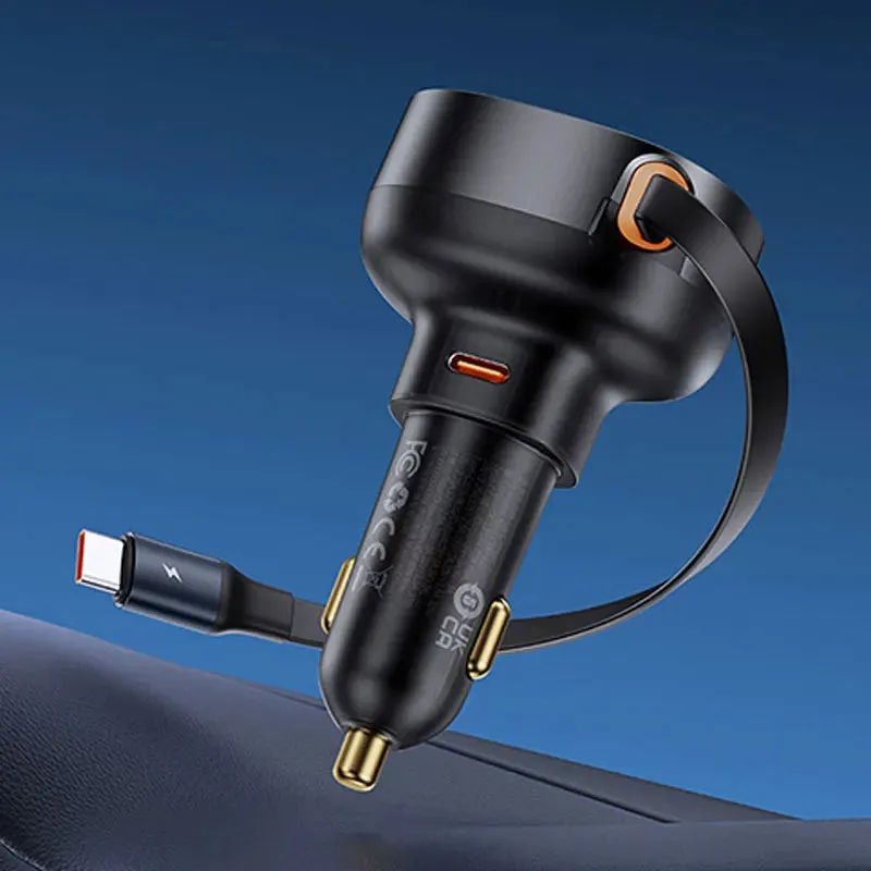 30W 2-in-1 Car Charger