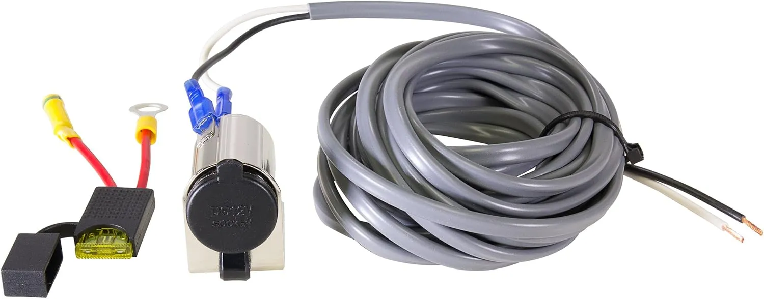39305 12 Volt Battery Direct Kit , Black