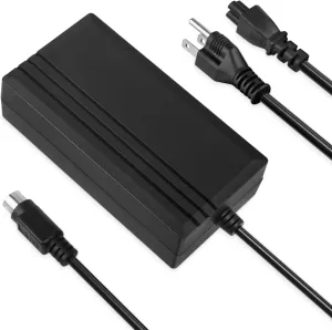 4-PiAC/DC Adapter Compatible with Acbel AD7043 API5AD17 Vectron POS 4 Prong Power Supply Cord Cable PS Battery Charger Input: 100-240 VAC 50/60Hz Worldwide Voltage Use Mains PSU