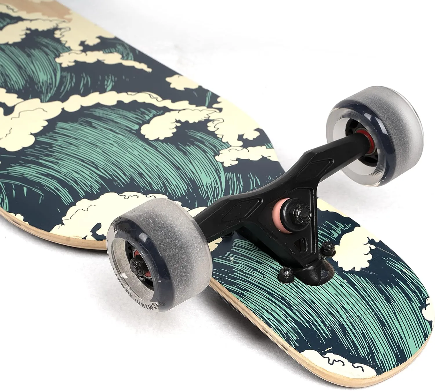 42 inches Complete Longborads Drop Through Deck Concave Cruise Professional Longboards