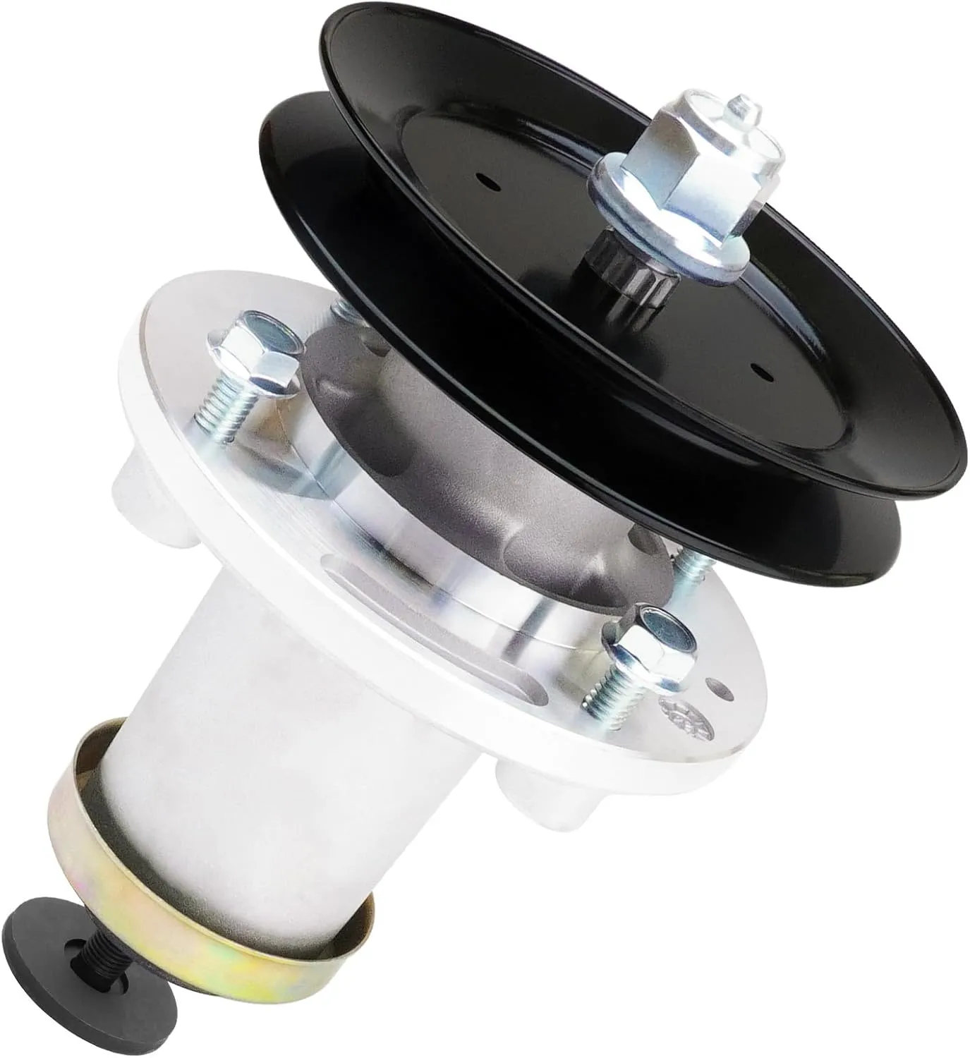 539112170 Spindle Assembly with 153535 173436 Spindle Pulley for Husq Varna 48" 52" 61" Mower Deck Compatible with Husq Varna MZ5225 RZ4824f MZ52 MZ 5226 Lawn Mower