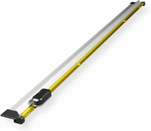 60631 Table-Edge 60" Rotary Trimmer, Cuts Easily in Both Directions, Two Integral Roller Clamps Provide Secure Clamping During Cutting, Extruded Silver Anodized Aluminum Base