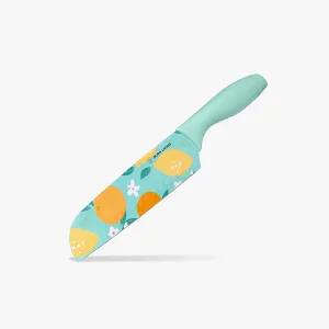 7 inch Santoku Knife with Printed Blade-Blue by Dura Living