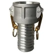 8 Part C Aluminum with 2 Brass Handles