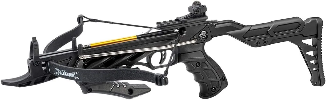 80lbs Black Self Cocking Hunting Crossbow 225  FPS   3pc Arrows Bow New
