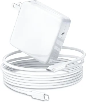 96W for MacBook Charger USB C Replacement for MacBook M1 Air Pro USB-C Laptop Charger Mac Book 13 14 15 16 inch, 2024 2023 2022 2021 2020, M2 M3 - Type C AC Adapter Block Computer USBC Cable 6FT