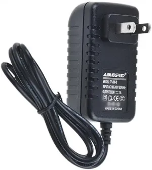 ABLEGRID 12V AC/DC Adapter for O2 Cool O2Cool Portable 10 Cooling Fan 02 Cool 02Cool 12VDC 500mA Power Supply Cord Cable PS Wall Home Charger Mains PSU