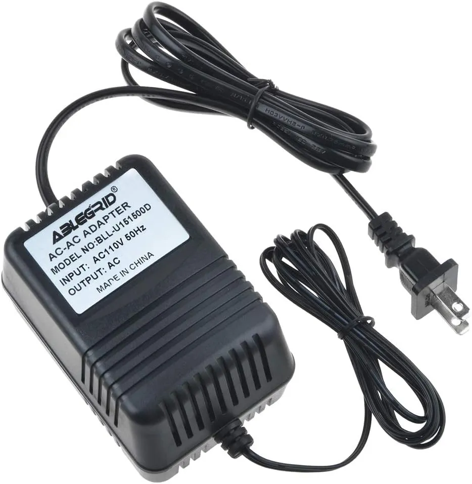 ABLEGRID AC/AC Adapter Fit for Lectrosonics PT3 Protocol Translator, Freedomike R31 Portable Receiver Freedom Mike PWR in Power Supply Cord Cable PS Wall Home Charger Mains PSU