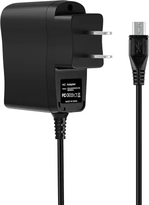 AC DC Adapter Compatible with Bluedio Professional BS-2 Bluetooth Wireless Stereo 3D Sound Subwoofer Portable Mini Speaker Power Supply Cord Cable PS Wall Home Charger