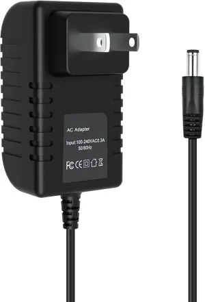 AC DC Charger Compatible with O2 Cool O2Cool 10" Smart Power FD10006 FD10006AU Portable Fan