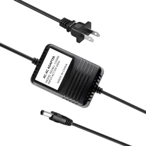 AC/AC Adapter Compatible with Ensoniq FiZmO Vintage Synth Explorer Power Supply Cord Cable PS Wall Home Charger Mains PSU