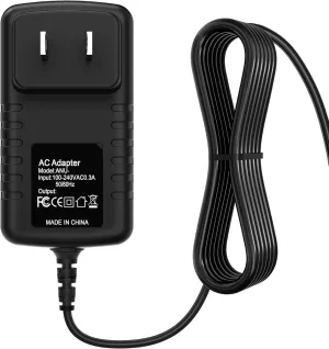 AC/DC Adapter Charger Compatible with WowWee CHiP Robot Toy Dog - Smartbed Power Supply Cord