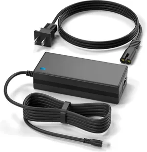 AC/DC Adapter Compatible with Rockville Go Party X10 GoPartyX10 GoParty Dual 10" 12V 7.5Ah Rechargeable Battery Karaoke Machine Powered Bluetooth Party Speaker Power Supply Cord Charger PSU