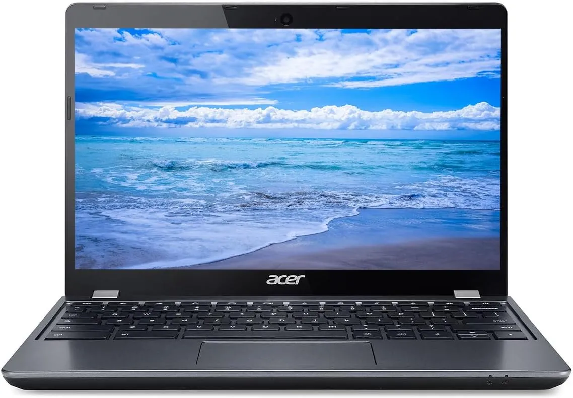 Acer Lightweight 11.5" HD Anti-Glare Chromebook, Intel Dual-core Processor at 1.5GHz, 4GB Ram, 16GB Storage, Super-Fast WiFi, HDMI, Chrome OS, Dale Gray, Renewed