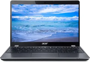 Acer Lightweight 11.5" HD Anti-Glare Chromebook, Intel Dual-core Processor at 1.5GHz, 4GB Ram, 16GB Storage, Super-Fast WiFi, HDMI, Chrome OS, Dale Gray, Renewed