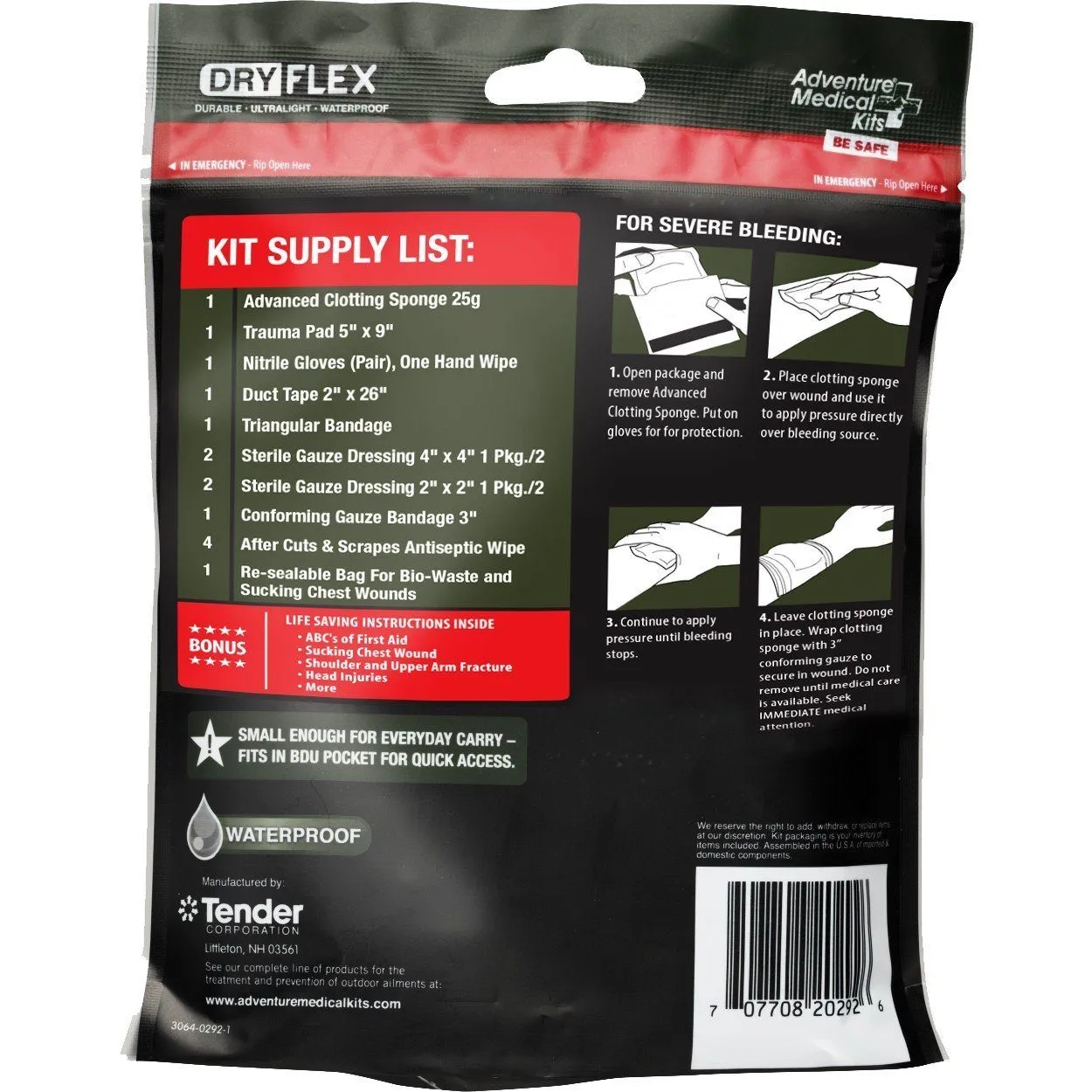 Adventure Medical Kits Trauma Pak with QuikClot