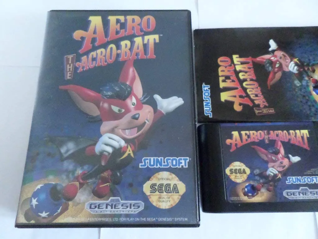 Aero the Acrobat - Sega Genesis (Renewed)