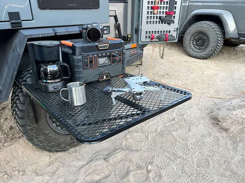 Aluminum Tire Table - by TailGater