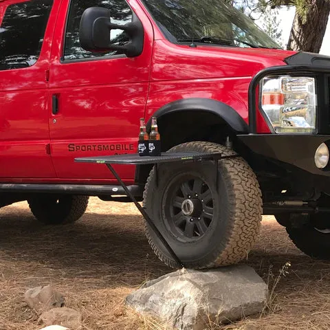 Aluminum Tire Table - by TailGater