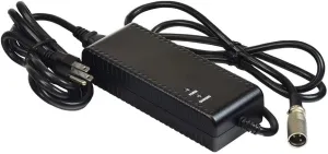 AlveyTech 24 Volt 3.5 Amp XLR Battery Charger (24BC3500T-4) - Replacement Charger for Pride Mobility, Shoprider, and Golden Technologies Scooters and Power Chairs (ELE1803400 / MBE-CHG35A-STD / 71699)