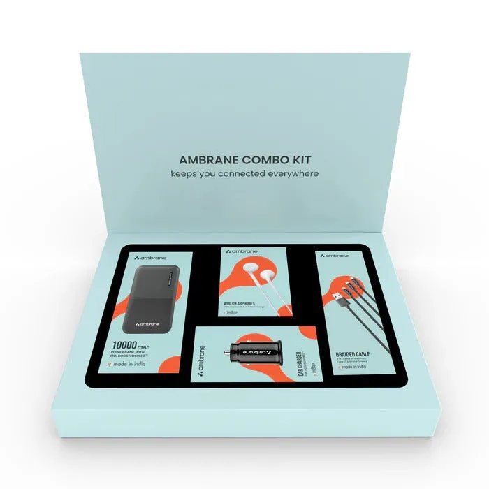 Ambrane Combo Kit