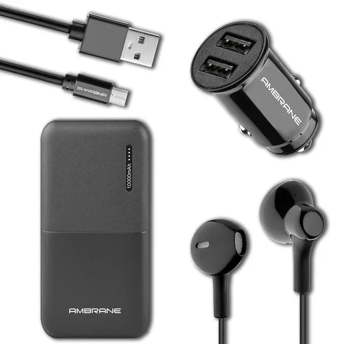 Ambrane Combo Kit