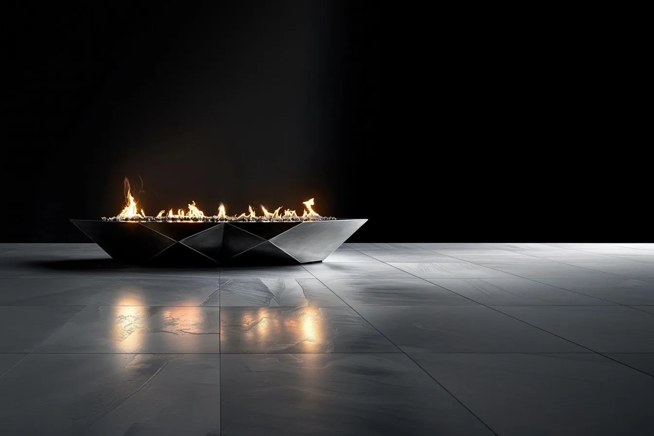 Argyle Fire Pit Table