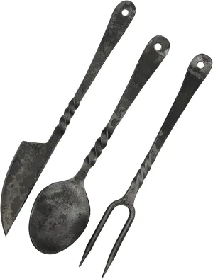 Armory Replicas™ - Forged Blacksmith Medieval Dining Hall Eating Utensils