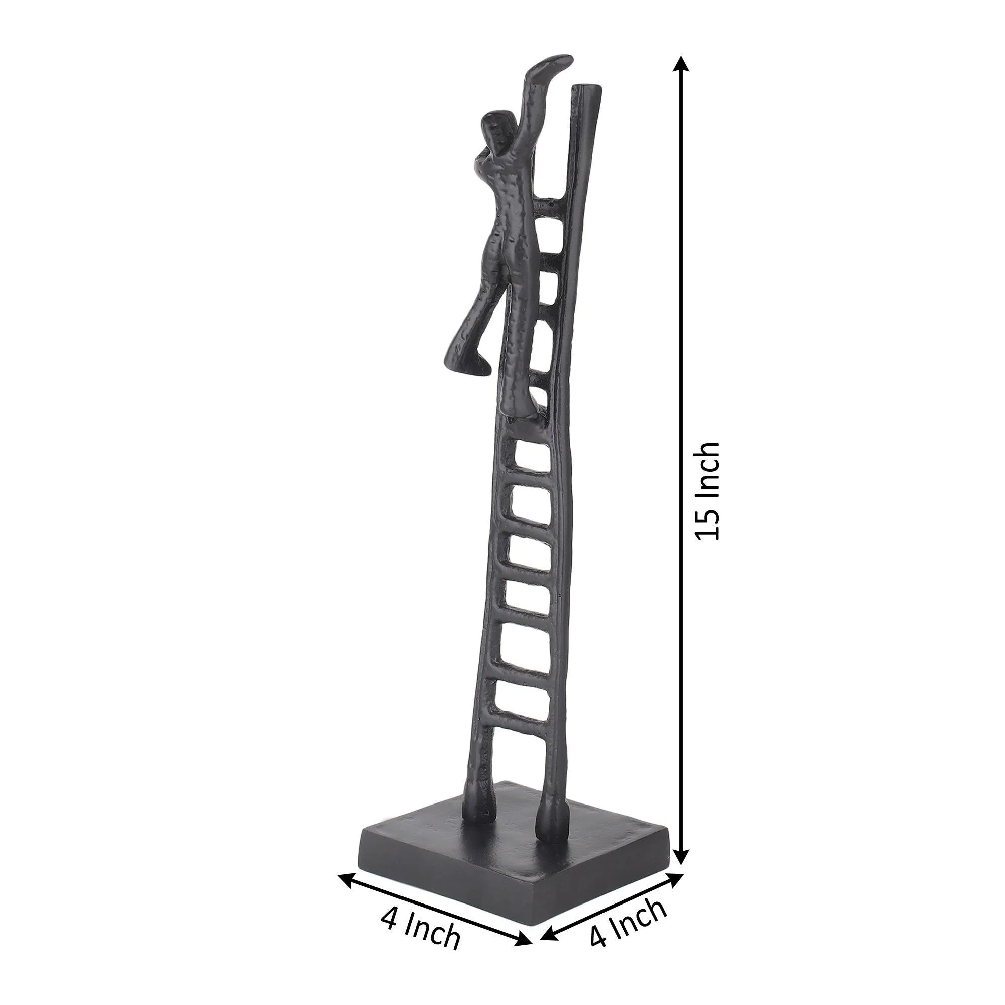 Ascendant Dreamer Sculpture in Black