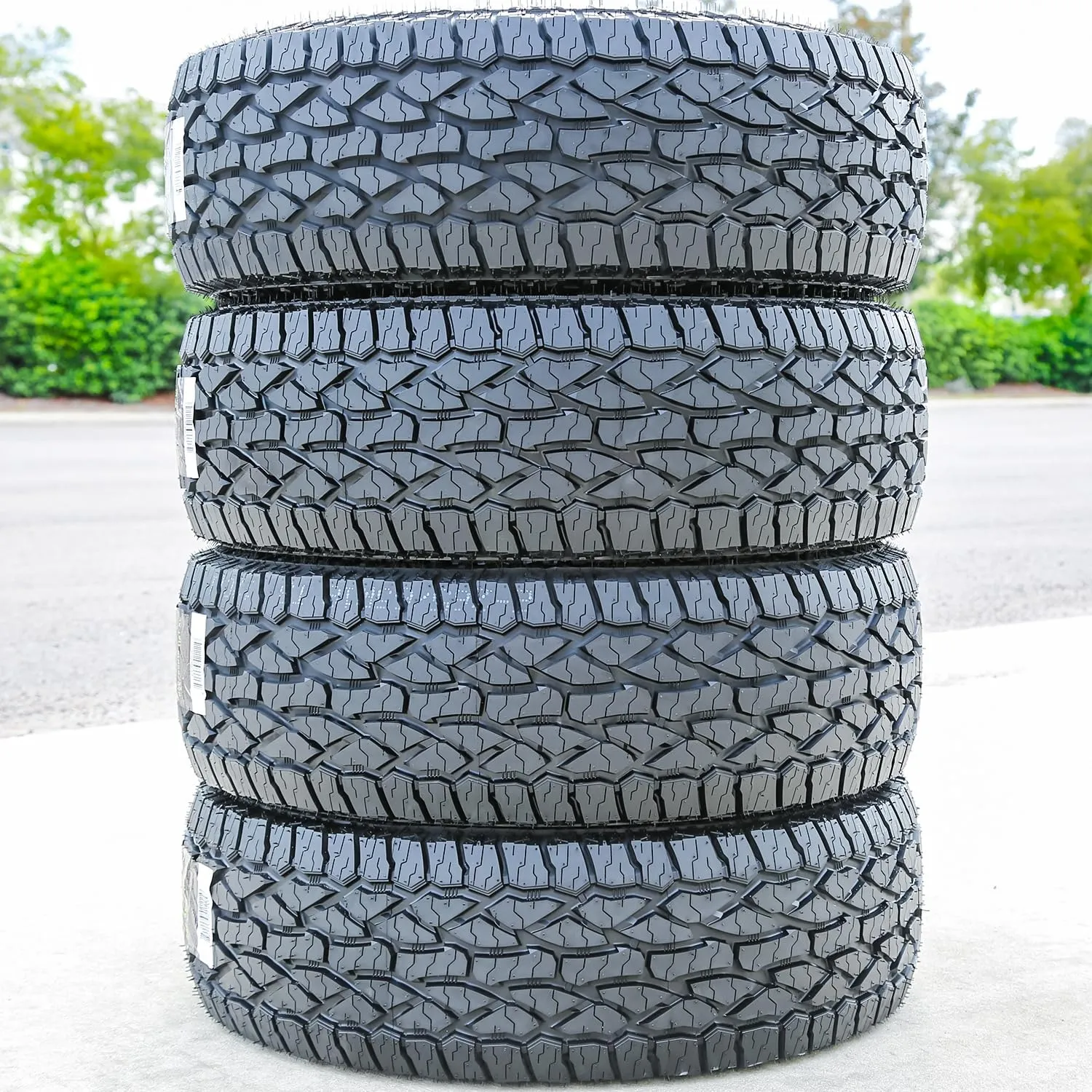 Atturo Trail Blade ATS A/T All-Terrain Off-Road Commercial Van Radial Tire-235/65R16 235/65/16 235/65-16 121/119R Load Range E LRE 10-Ply BSW