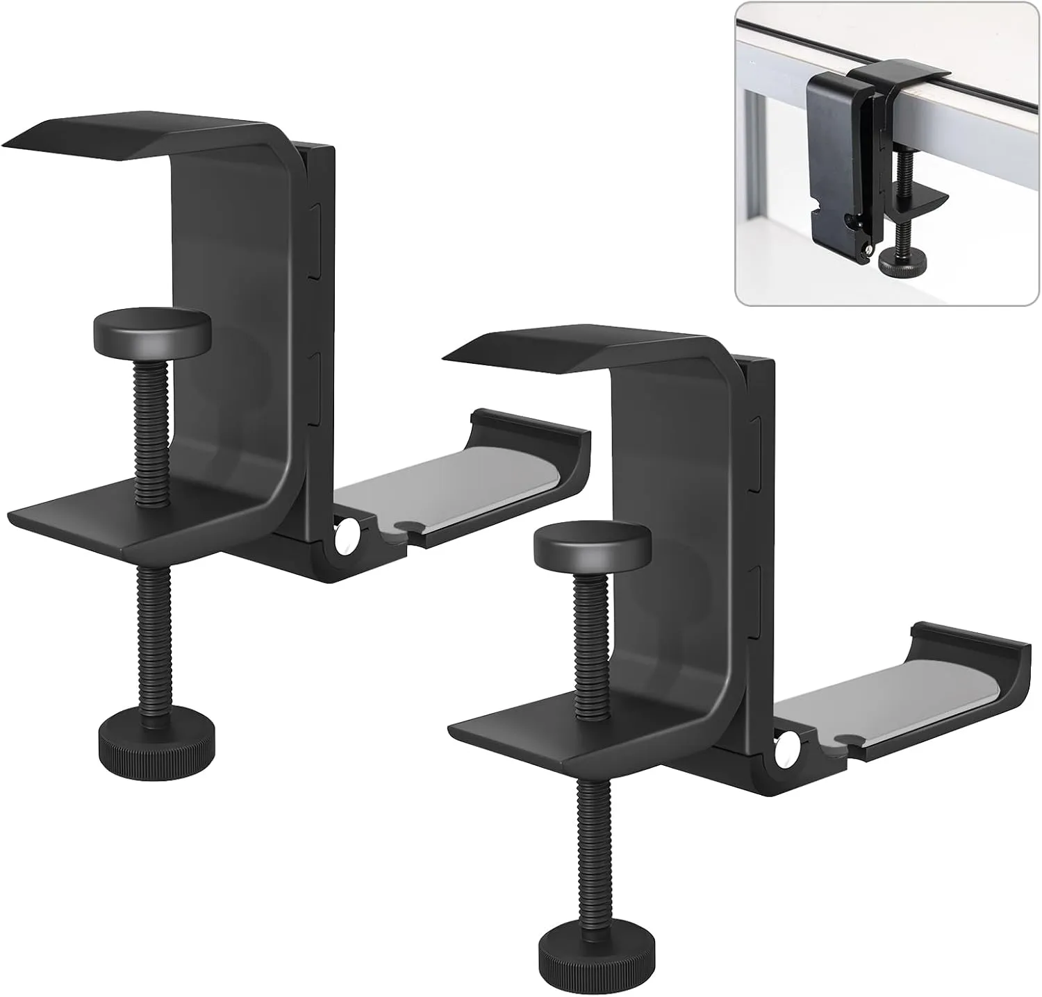 Bag Hanger for Table Desk,Set of 2 Foldable Aluminum Purse Handbag Hook Hanger Holder for Women and Girls