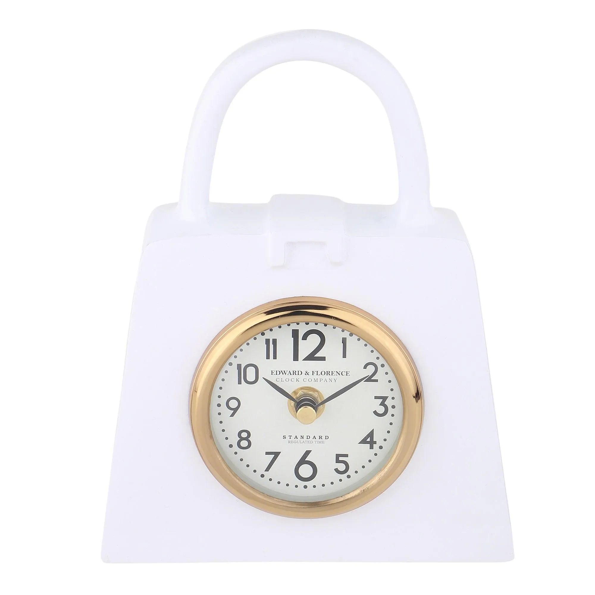 Bag of Time Table clock in White