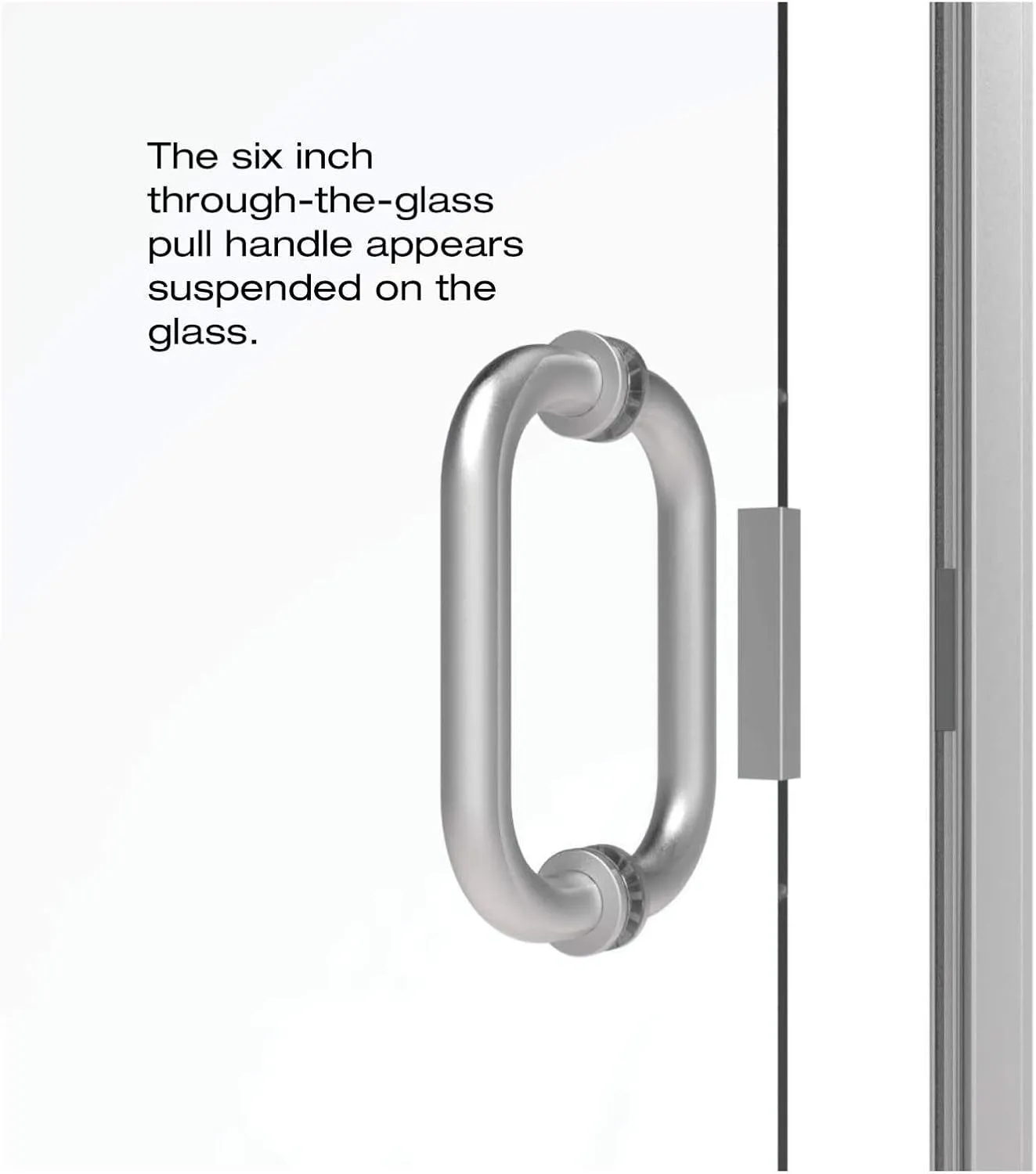 Basco Infinity 33- 34 in Width, Semi-Frameless Shower Door, Clear Glass, Silver Finish