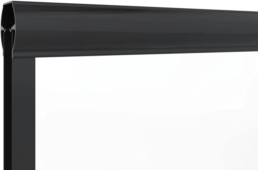 Basco Infinity Semi-Frameless Sliding Shower Door, Fits 54.5-58.5 inch Opening, Clear Glass, Brushed Nickel Finish