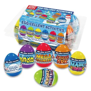 Be Amazing! Egg-cellent Winter Activities - 6-Pack of Winter Holiday Science Experiments for Kids 8  | Egg-Shaped STEM Kit for Boys and Girls