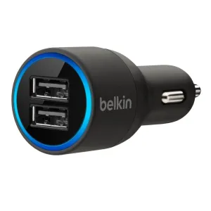 Belkin Dual Port USB Car Charger 2.1A 20W