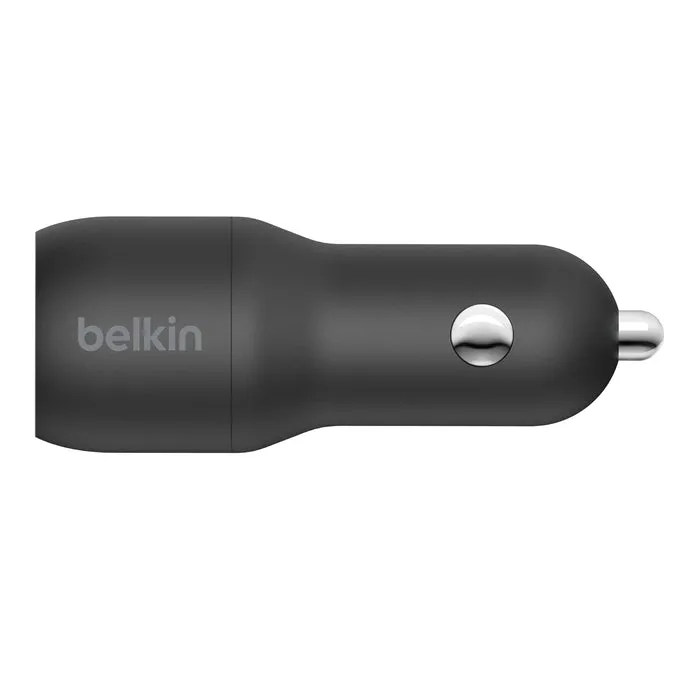 Belkin Dual USB-A Car Charger 24W