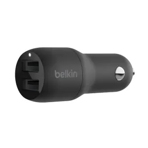 Belkin Dual USB-A Car Charger 24W